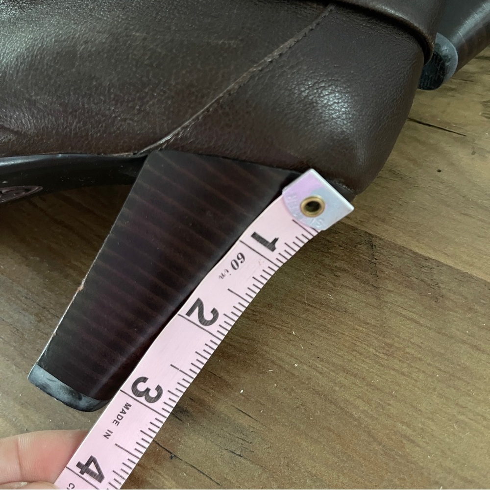 Sofft Dark Brown Heeled Boots - Picture 10 of 12